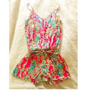Lilly Pulitzer Deanna Tank Top Romper